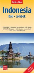 Nelles Map Landkarte Indonesia : Bali, Lombok 1:180.000