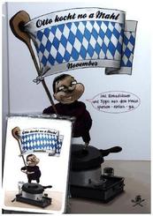 Otto kocht no a Mahl November, m. 1 &Uuml;bersichtskte.