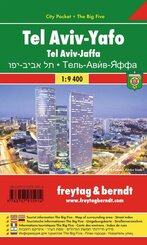freytag & berndt Innenstadtplan Tel Aviv-Yafo 1:9 400