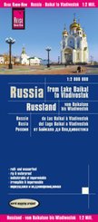 Reise Know-How Landkarte Russland - vom Baikalsee bis Wladiwostok / Russia - from Lake Baikal to Vladivostok (1:2.000.000) / Russie, du Lac Baikal &agrave; Vladivostok / Rusia, del Lago Baikal a Vladivostok