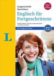 Langenscheidt Sprachkurs Englisch f&uuml;r Fortgeschrittene - Sprachkurs mit 4 B&uuml;chern und 2 MP3-CDs