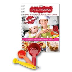 Kinderleichte Becherk&uuml;che - Leckere Backideen f&uuml;r Kinder (Band 2), m. 1 Buch, m. 3 Beilage, 4 Teile