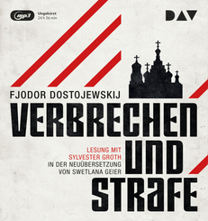 Verbrechen und Strafe,3 Audio-CD, 3 MP3