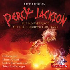 Percy Jackson - Auf Monsterjagd mit den Geschwistern Kane,3 Audio-CD