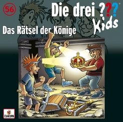 Die drei ??? Kids - Das R&auml;tsel der K&ouml;nige,Audio-CD