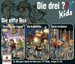 Die drei ??? Kids 3er Box.Box.11,3 Audio-CDs