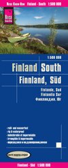 Reise Know-How Landkarte Finnland, S&uuml;d (1:500.000). Finland,South / Finlande, Sur / Findlandia, Sur