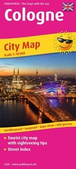 Publicpress Stadtplan Cologne 1:18.000