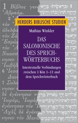 Das Salomonische des Sprichw&ouml;rterbuchs