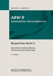 B&uuml;rgerliches Recht II