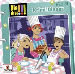 Die drei !!! - Krimi-Dinner,1 Audio-CD