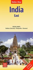 Nelles Map Landkarte India: East 1:1,5 Mio.