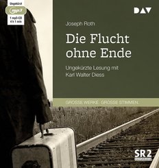 Die Flucht ohne Ende,1 Audio-CD, 1 MP3
