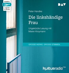 Die linksh&auml;ndige Frau,1 Audio-CD, 1 MP3