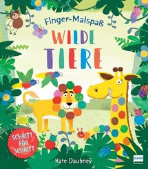 Finger-Malspa&szlig;: Wilde Tiere