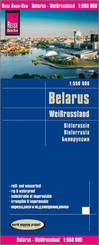 Reise Know-How Landkarte Belarus / Wei&szlig;russland (1:550.000). Bielorussie / Bielorrusia