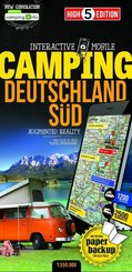 High 5 Edition Interactive Mobile CAMPINGMAP Deutschland S&uuml;d. Germany South