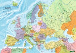 freytag & berndt Poster Europe political 1:6 Mio.
