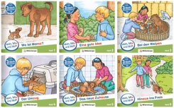 Paket - Mats, Mila und Molli - Heft 1-6, Schwierigkeitsstufe B.H.1-6