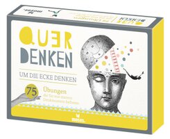 Querdenken-Box Karten-Set - Um die Ecke denken 75 &Uuml;bungen