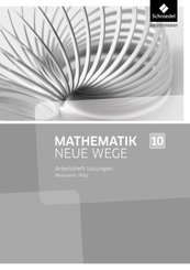Mathematik Neue Wege SI - Ausgabe 2016 f&uuml;r Rheinland-Pfalz