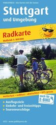 Publicpress Radkarte Stuttgart und Umgebung 1:100.000