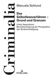Das Selbstleseverfahren - Grund und Grenzen