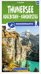 K&uuml;mmerly+Frey Wanderkarte 30 Thunersee 1:40.000