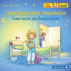 Conni kann nicht einschlafen / Conni macht das Seepferdchen,1 Audio-CD