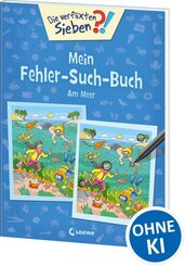 Die verflixten Sieben - Mein Fehler-Such-Buch - Am Meer