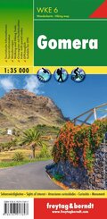 freytag & berndt Wanderkarte WKE 6 Gomera 1:35.000