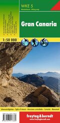 freytag & berndt Wanderkarte WKE 5 Gran Canaria 1:50.000