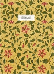 Gef&auml;hrlich sch&ouml;n Geschenkpapier-Heft - Motiv Rote Blume