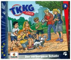 TKKG Junior - Der verborgene Schatz,1 Audio-CD