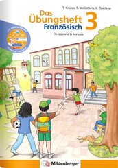 Das &Uuml;bungsheft Franz&ouml;sisch 3. Schuljahr, m. Audio-CD