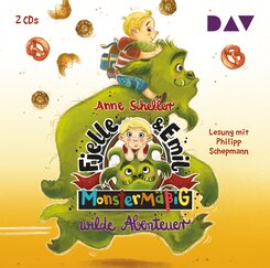 Fjelle und Emil - Monsterm&auml;&szlig;ig wilde Abenteuer,2 Audio-CD
