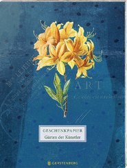 Die G&auml;rten der K&uuml;nstler Geschenkpapier-Heft Motiv Orchidee