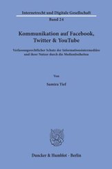 Kommunikation auf Facebook, Twitter & YouTube.