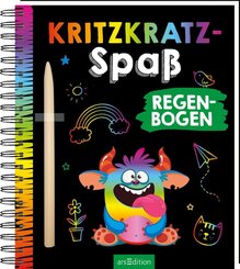 Kritzkratz-Spa&szlig; Regenbogen
