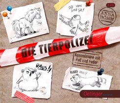 Die Tierpolizei 1. Kommissare mit Fell und Feder, 3 Audio-CD - Tl.1