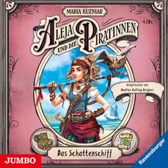 Aleja und die Piratinnen. Das Schattenschiff,4 Audio-CD
