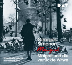 Maigret und die verr&uuml;ckte Witwe,4 Audio-CD
