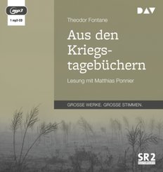 Aus den Kriegstageb&uuml;chern,1 Audio-CD, 1 MP3