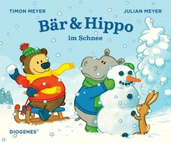 B&auml;r & Hippo im Schnee