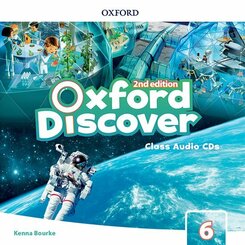Oxford Discover Level 6,Class Audio-CDs