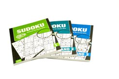 Sudoku - Band 2-4 Gro&szlig;druck - 3er Pack, 3 Teile
