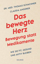 Das bewegte Herz. Bewegung statt Medikamente. Wie Sie fit, gesund und aktiv blei-ben. Sport als Medizin: das Herz st&auml;rken und Arthrosen vorbeugen. Einfache Metho-den f&uuml;r mehr k&ouml;rperliches Wohlbefinden.