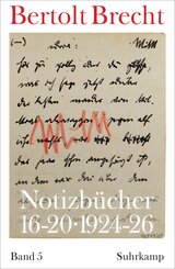 Notizb&uuml;cher 16-20