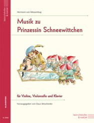 Musik zu Prinzessin Schneewittchen, Partitur und Stimmen