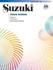 Suzuki Violin School, International Edition, w. Audio-CD.Vol.1
